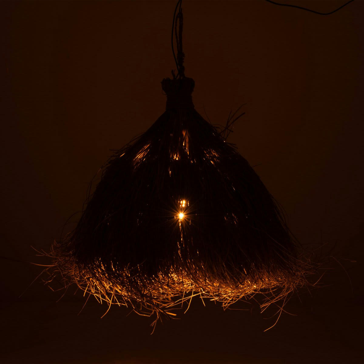 QUIDDITCH - Suspension bohème 60cm en herbes séchées