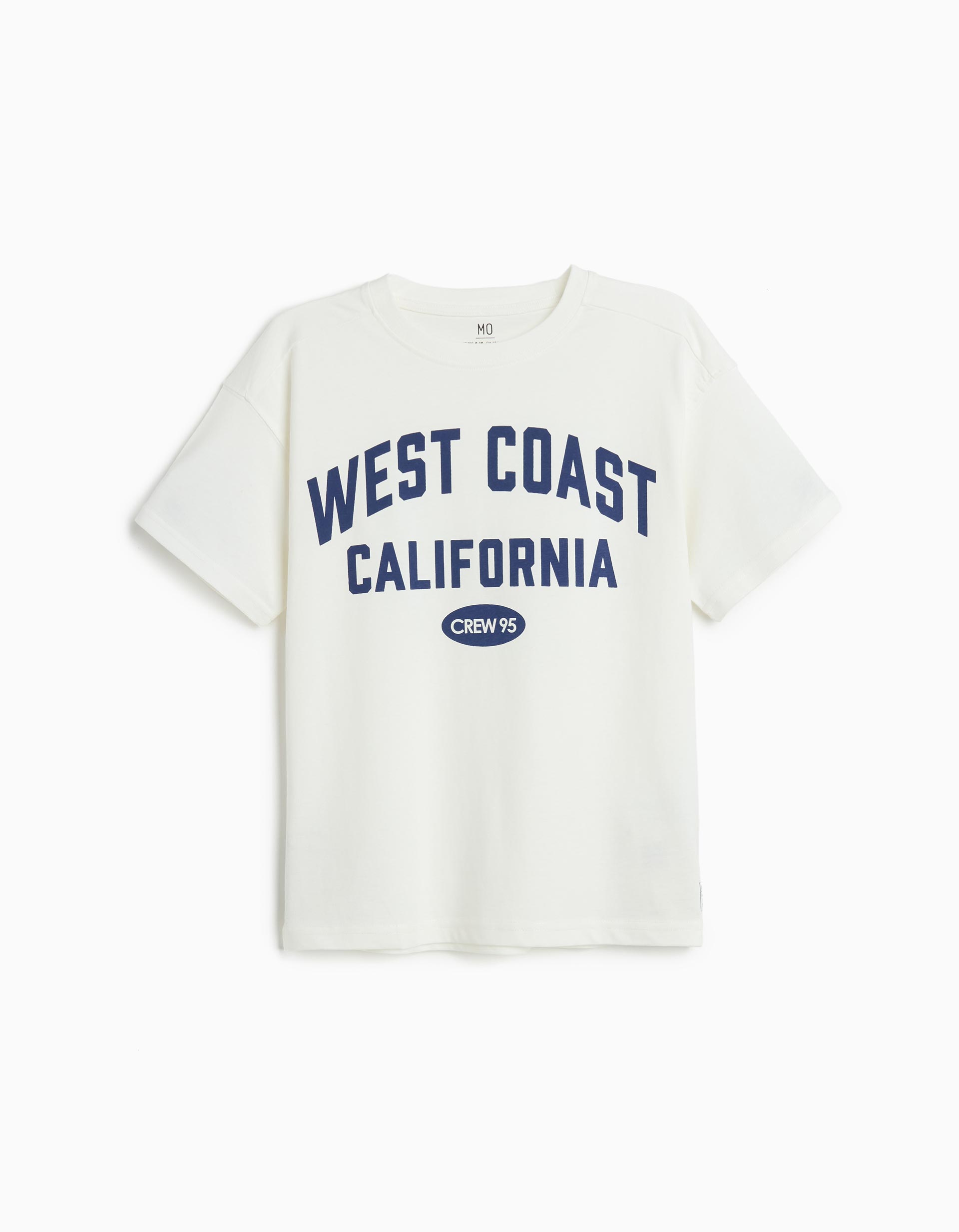 T-shirt Estampada, Menino, Branco