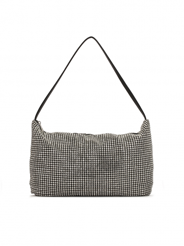 Decorated shoulder bag