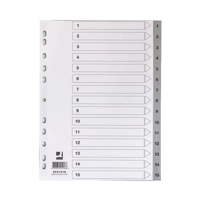 Dokumentenablage 15-teilig Connect Register