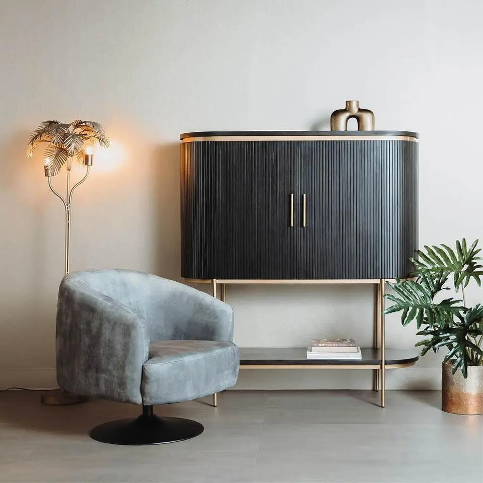 Tower Living - Barga draaifauteuil bliss - grijs