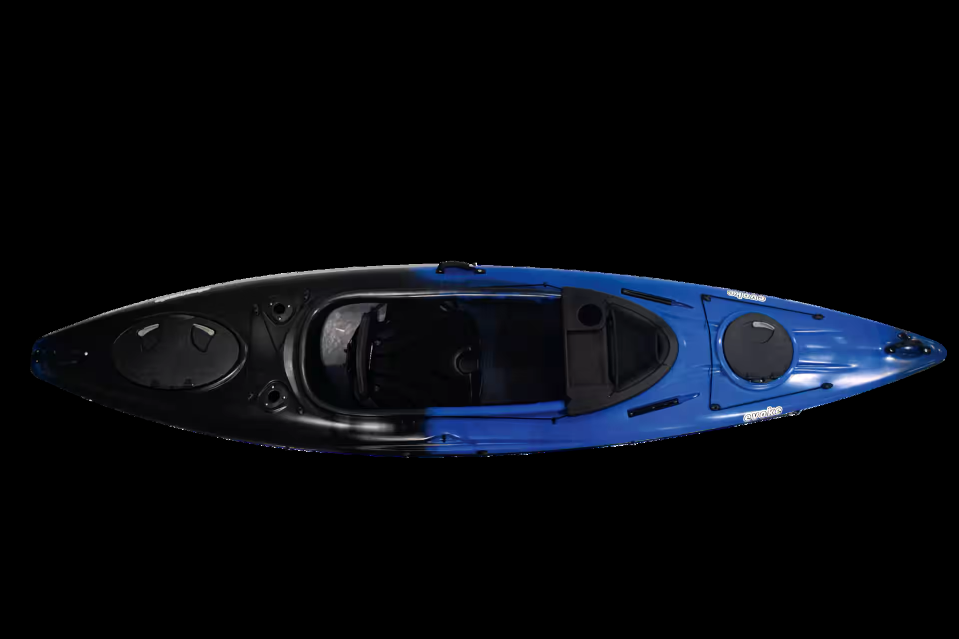 Sun Dolphin Evoke Algonquin Kayak, 12-ft, Fishing/General Use, 1-Person, Black
