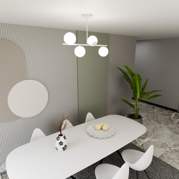 Lampa Sufitowa Bior 4 White