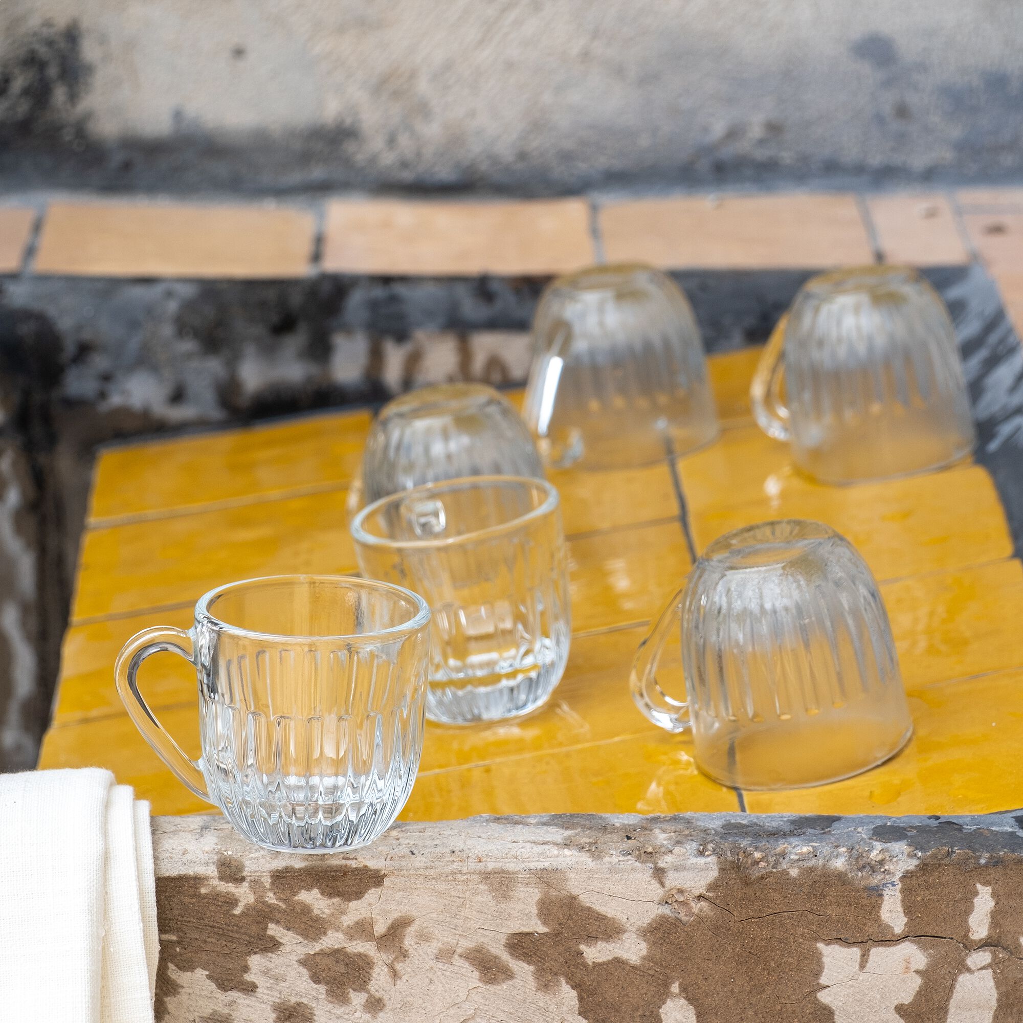 MARIN - Tasse expresso en verre 9cl - transparent