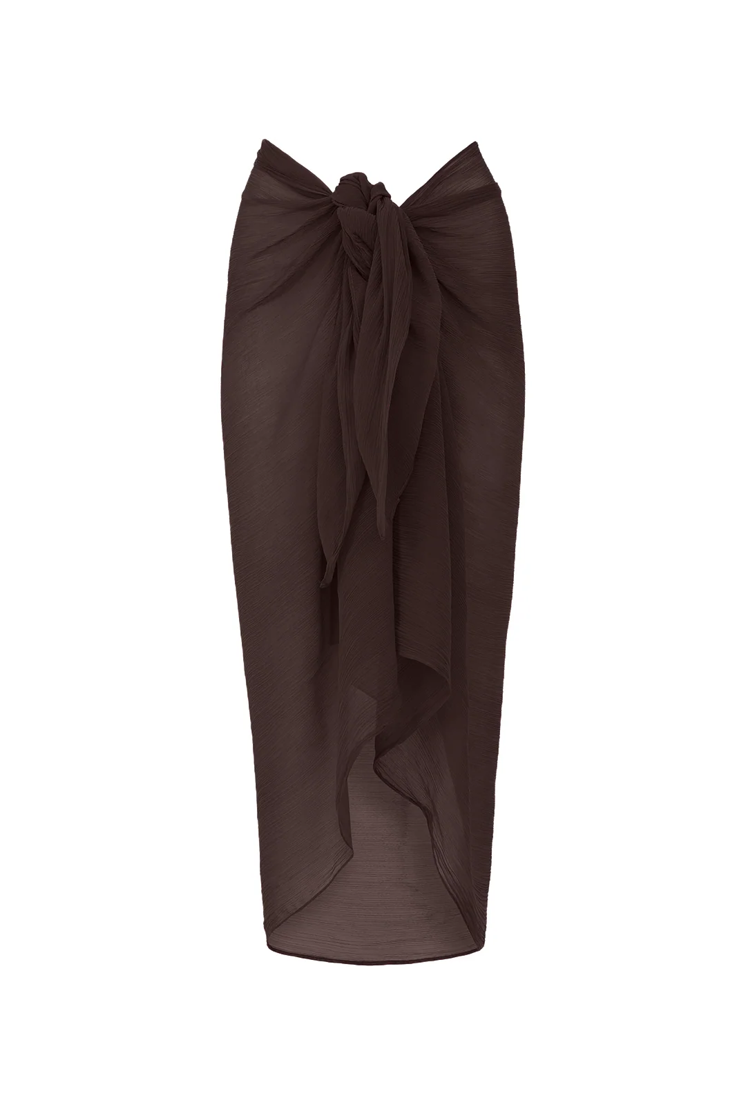 Santorini Sarong - Espresso