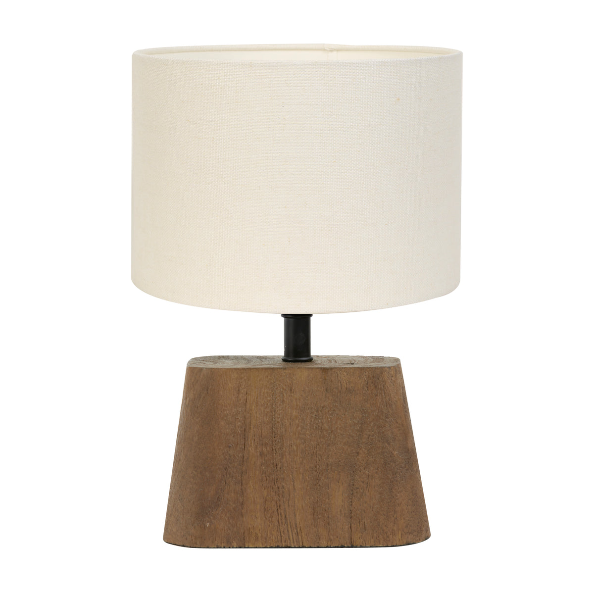 Light & Living tafellamp Kardan/Livigno - hout, eiwit - 20x20x29cm
