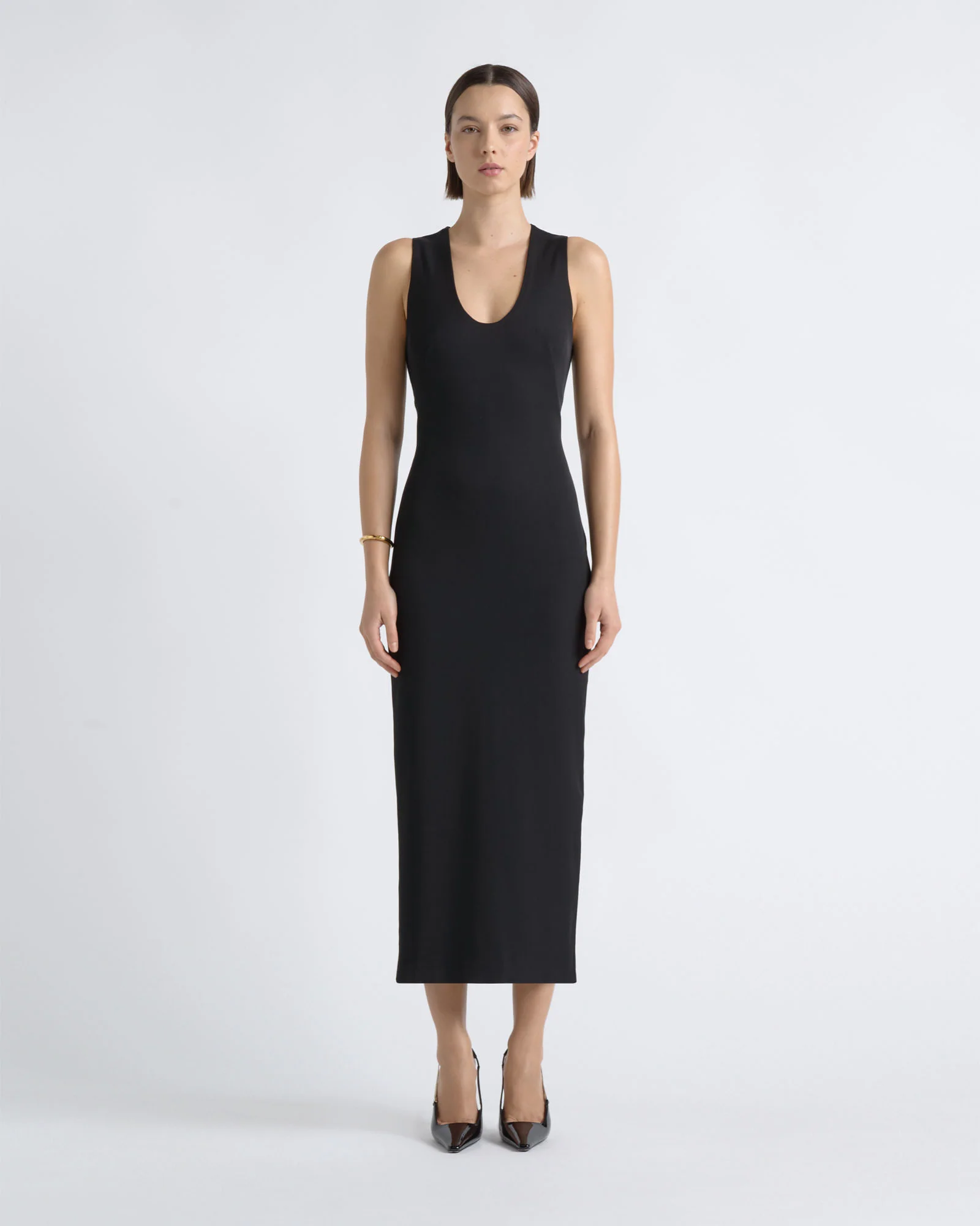 Scoop Neck Maxi Dress