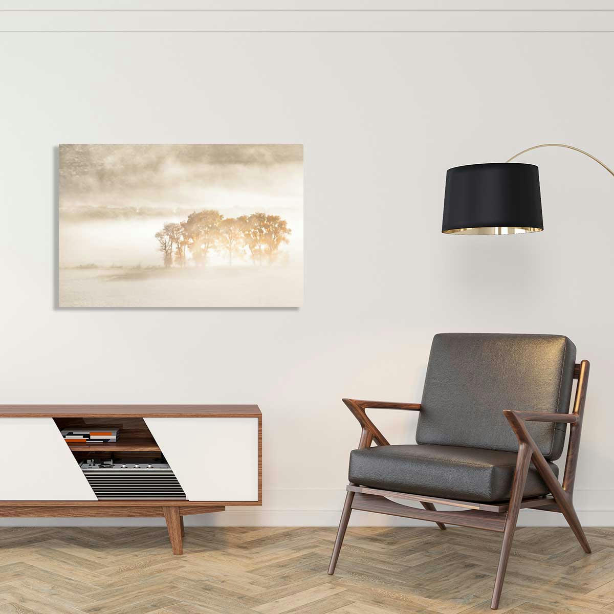 - Tableau terre du vent imprimé sur toile 90x60cm