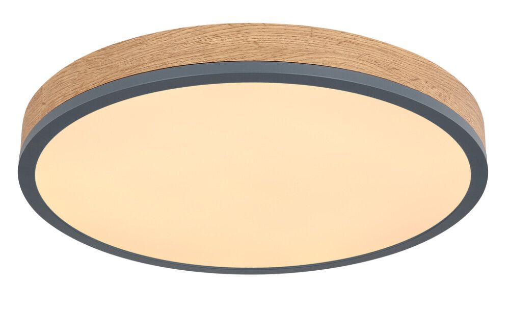 TAKLAMPE GLOBO DORO GRAPHITE Ø450X85MM