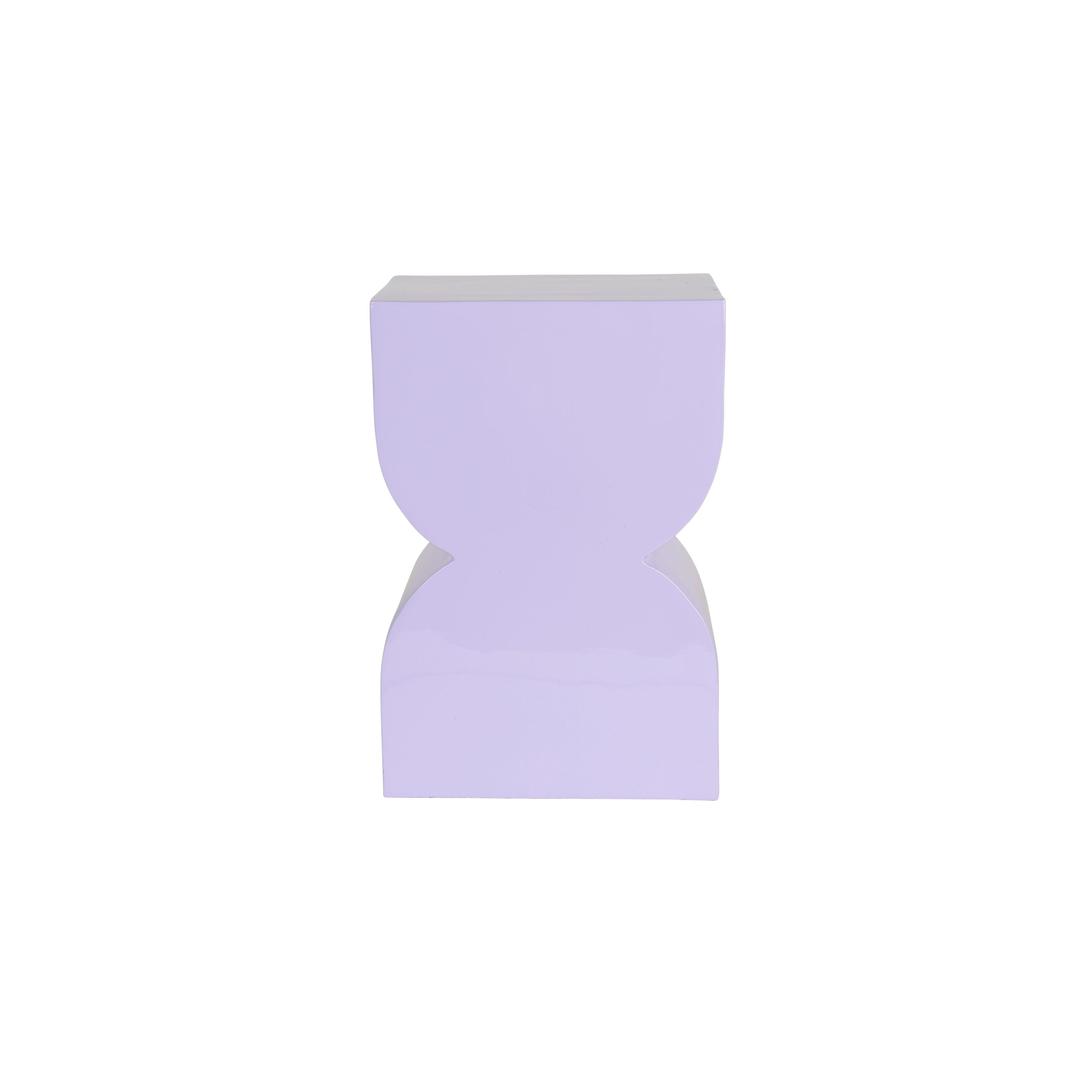 Zuiver Cones Krukje/ Bijzettafeltje Shiny Lila