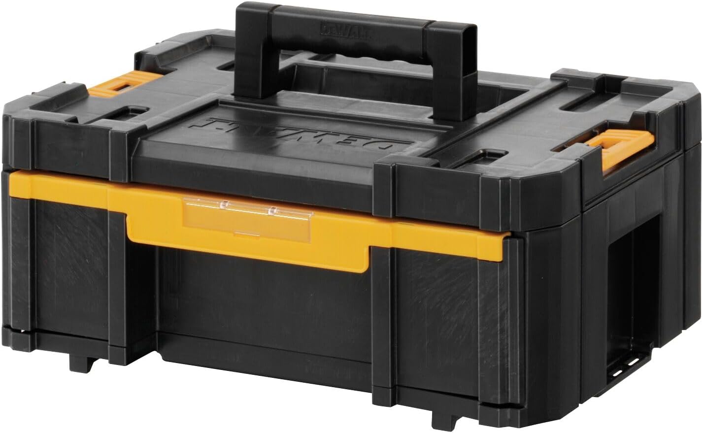 DEWALT DWST1-70705 T-Stak III Tool Storage Box with Drawer, Yellow/Black, 17.6 cm*44.0 cm*31.4 cm