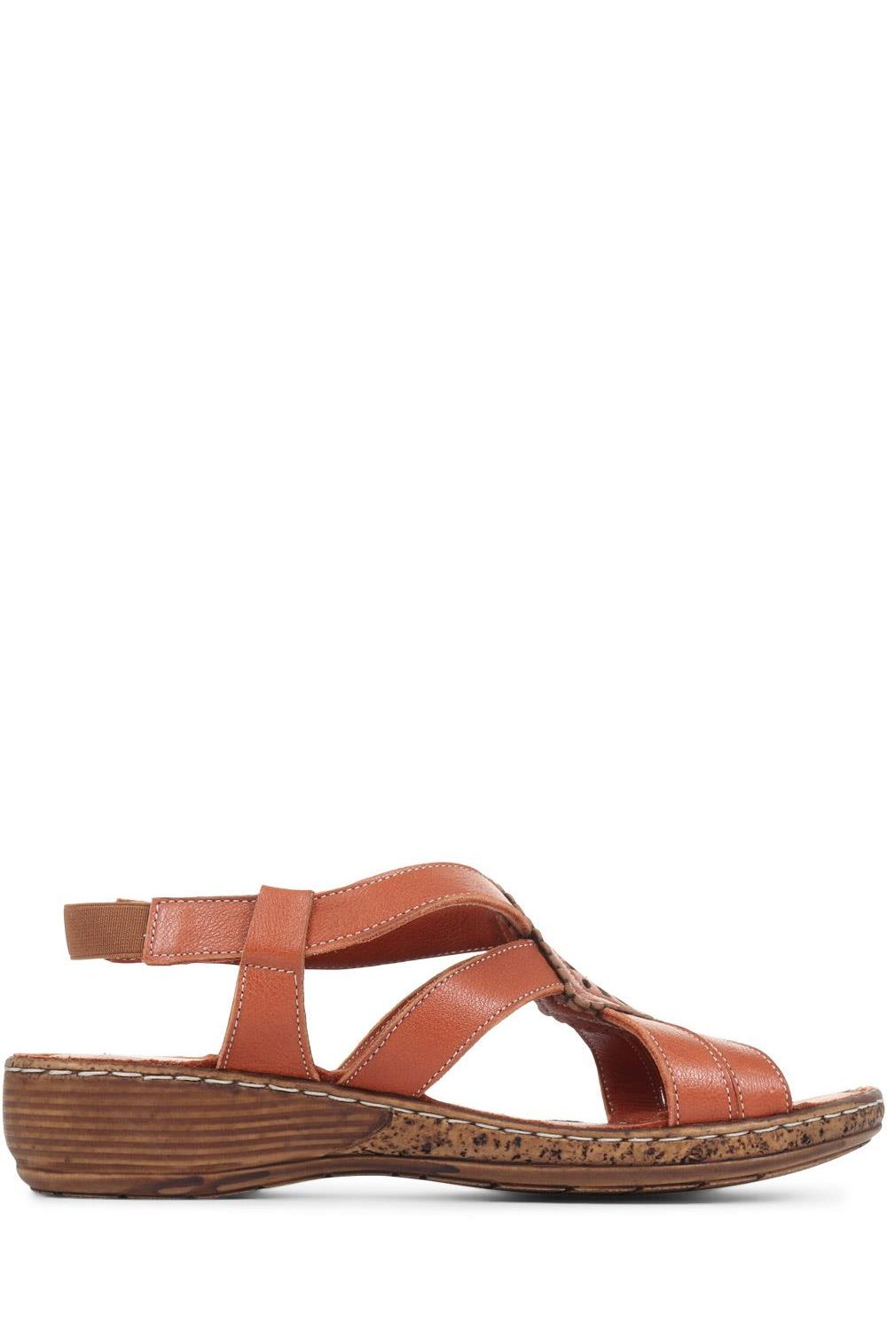 Pavers Leather Slingback Sandals
