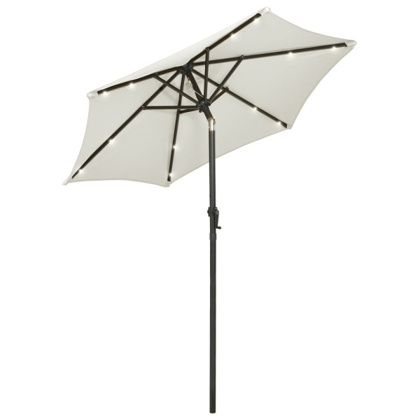 Parasol ogrodowy SzaryvidaXL