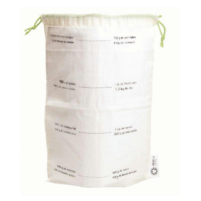 COTON - Sac gradué réutilisable - Lot de 5