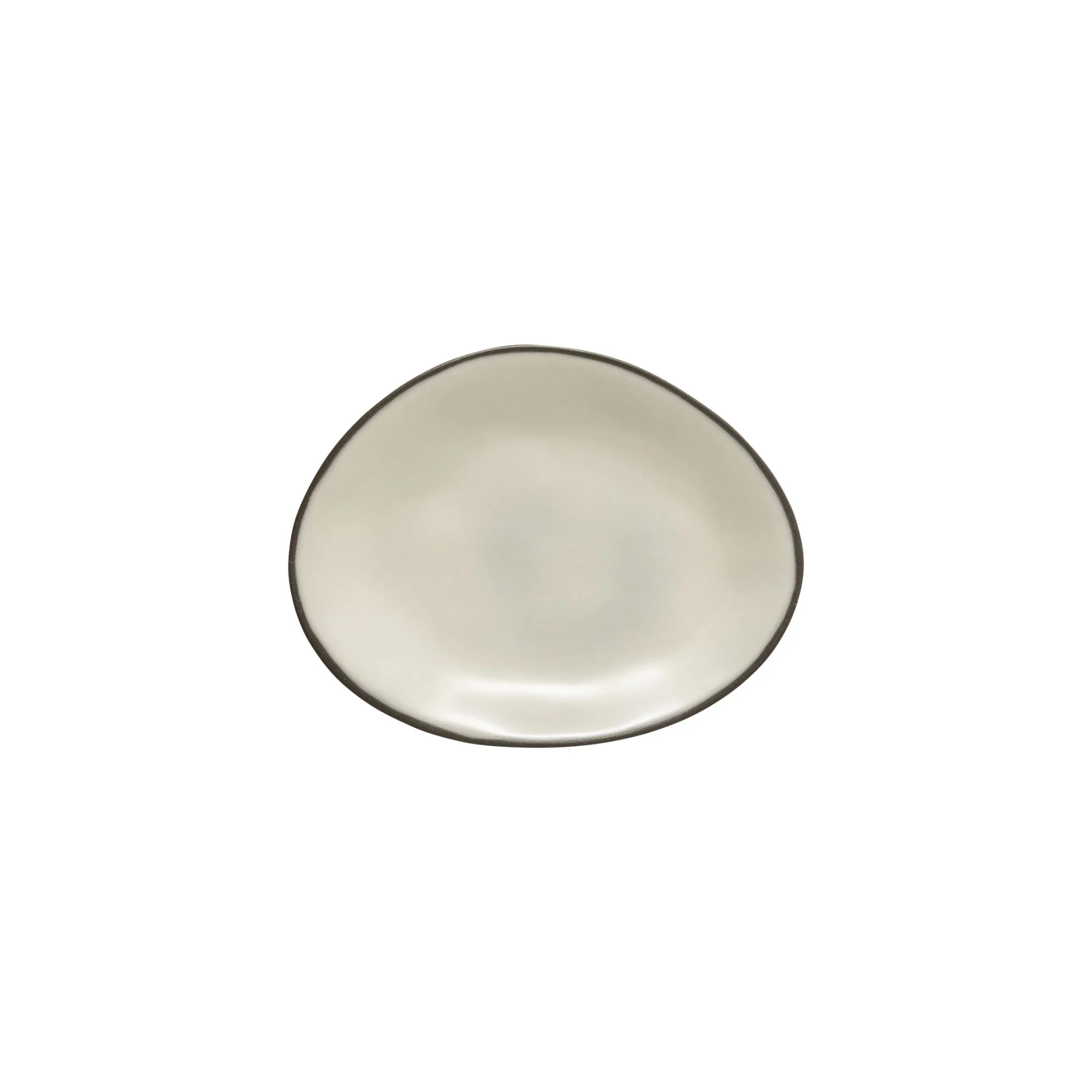 Oval Plate Stacked Organic