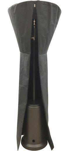 For Living Stand-up Outdoor Patio Heater Cover with Zipper, 34 x 34 x 89-in