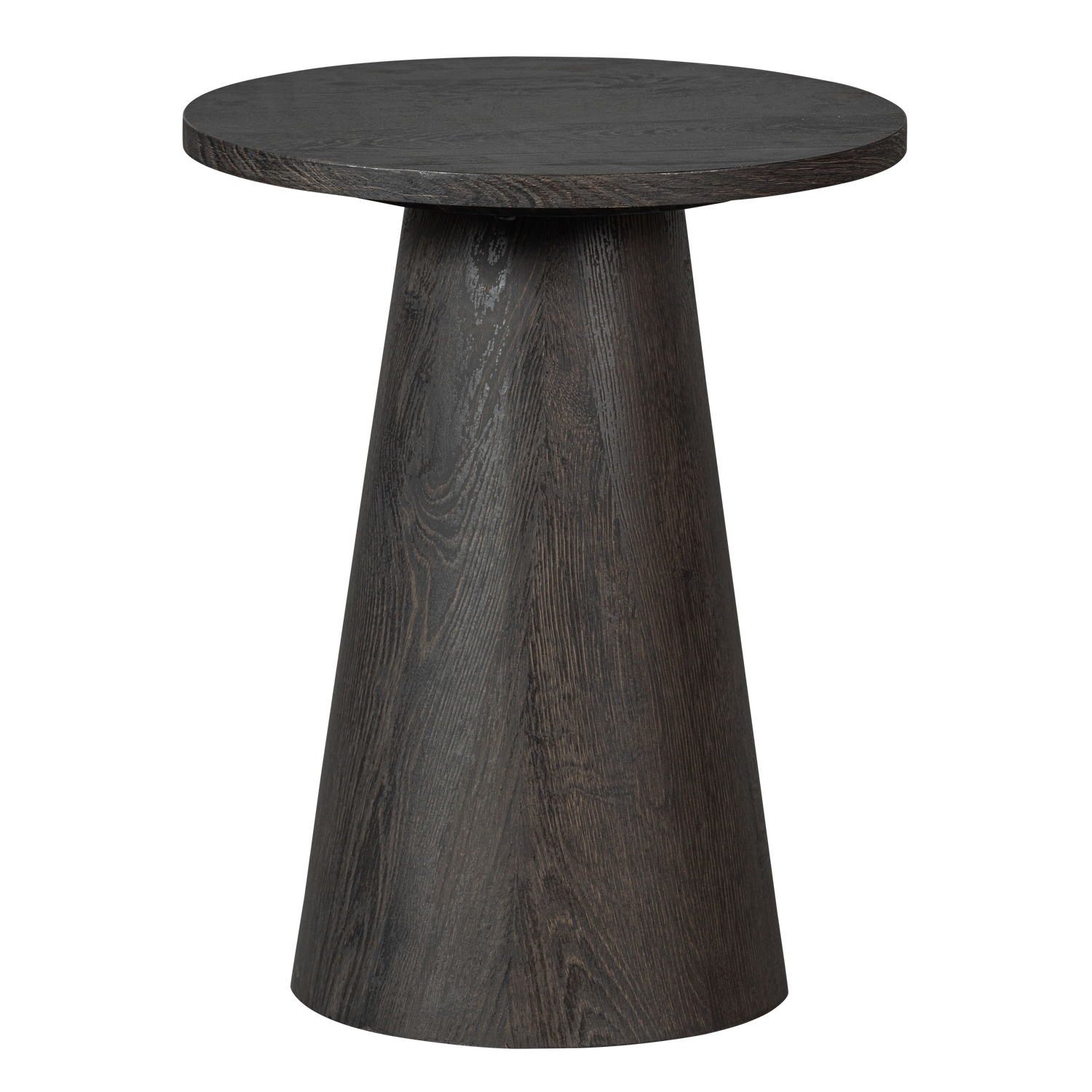 WOOOD salontafel Maan - MDF - Donkerbruin - 50x40x40