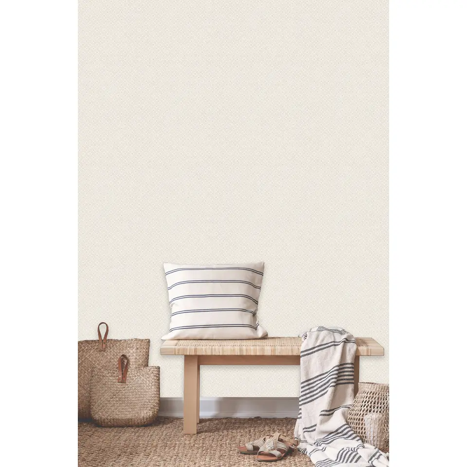 Dutch Wallcoverings - Inspiration Wall dessin beige - 0,53x10,05m
