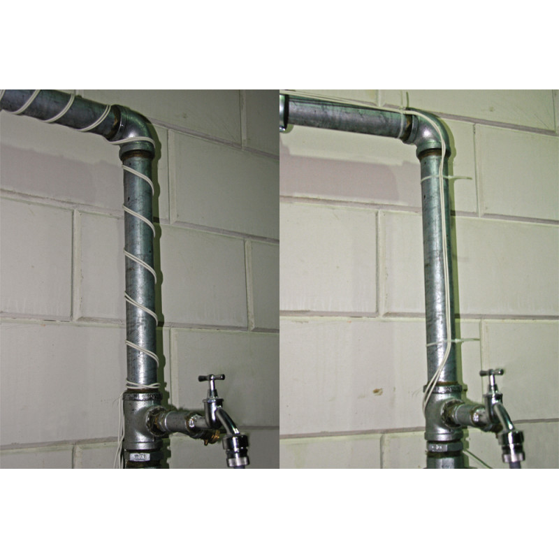 Câble chauffant antigel avec thermostat 12 m 120 W PEREL