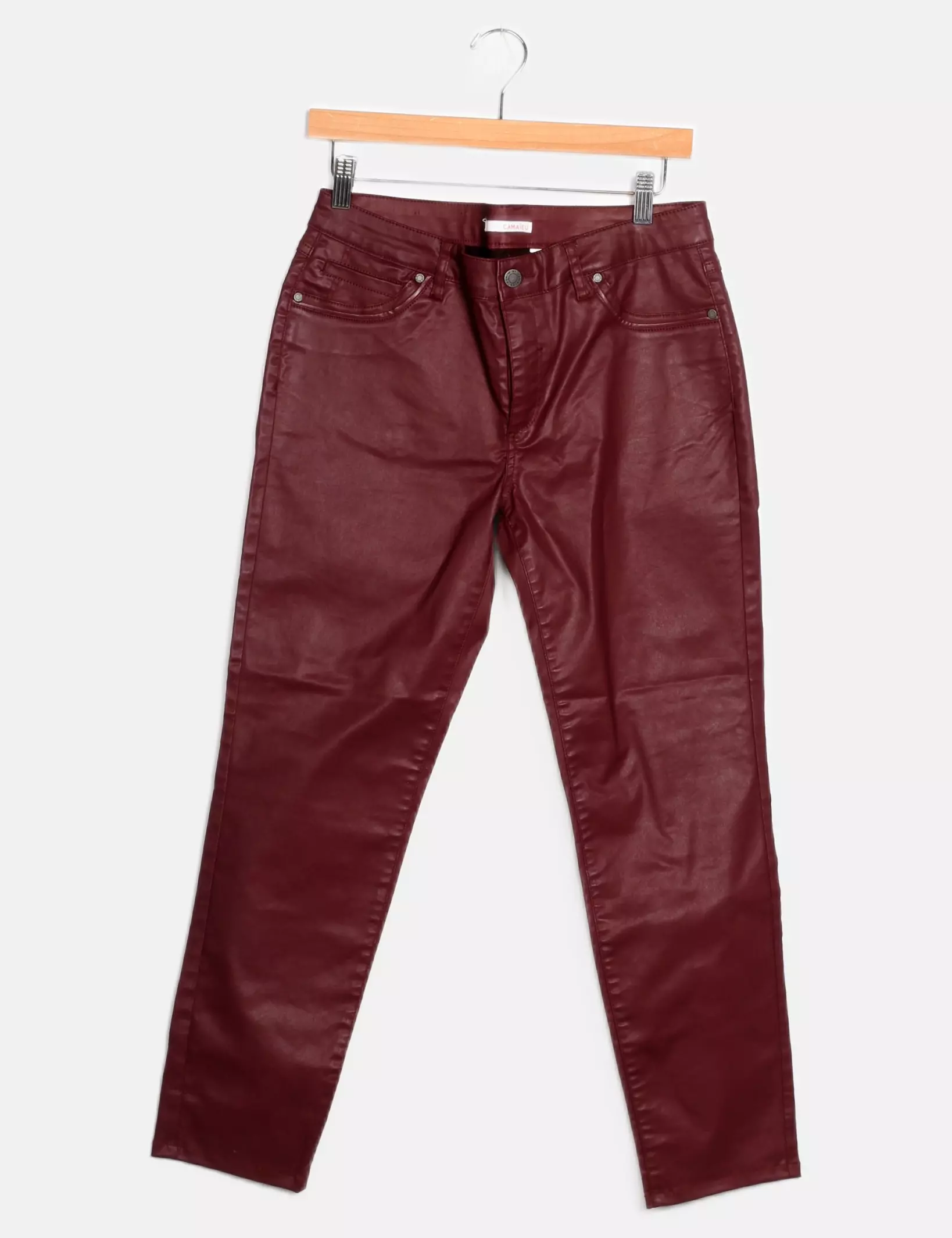 Camaïeu slacks straight Waxed
