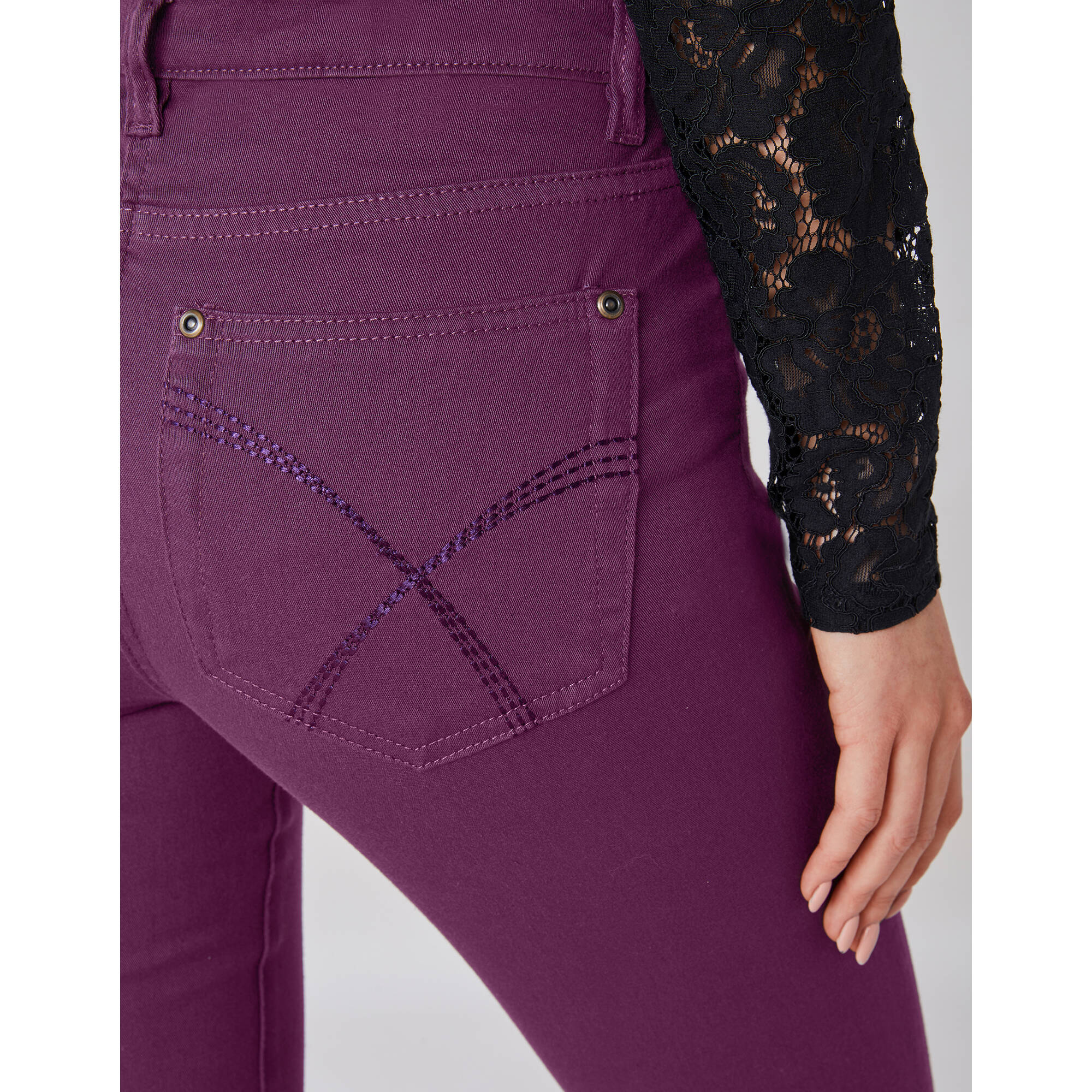 Pantalon sculptant, 5 poches