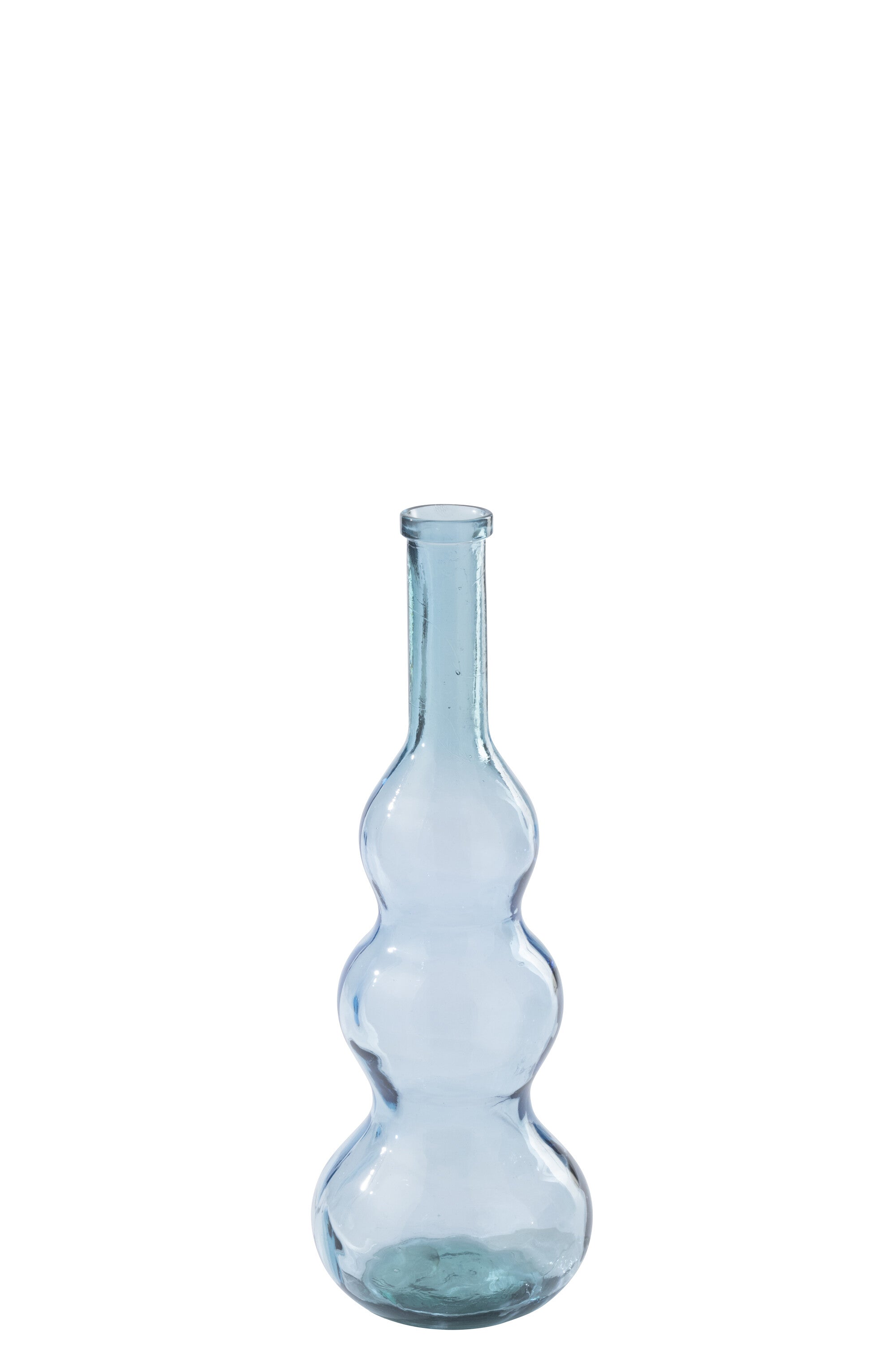 J-Line vloervaas - glas - lichtblauw