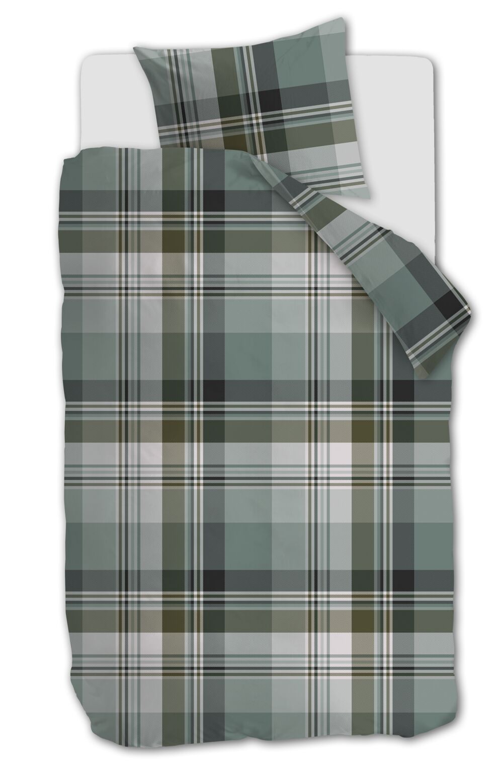 Beddinghouse Vernon - 140 x 200/220 cm - Groen
