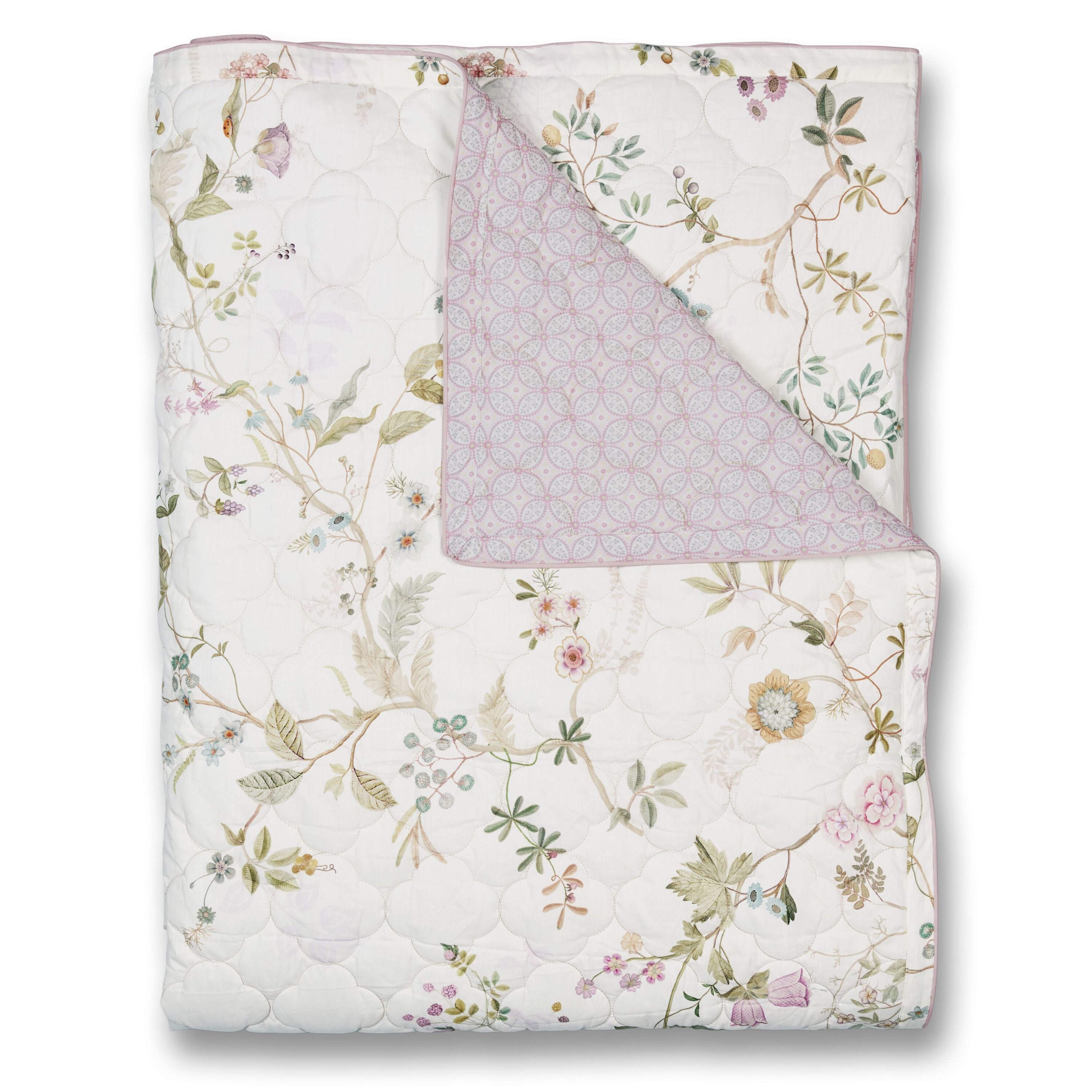 Pip Studio Bustani Sprei 220 x 260 cm - Wit