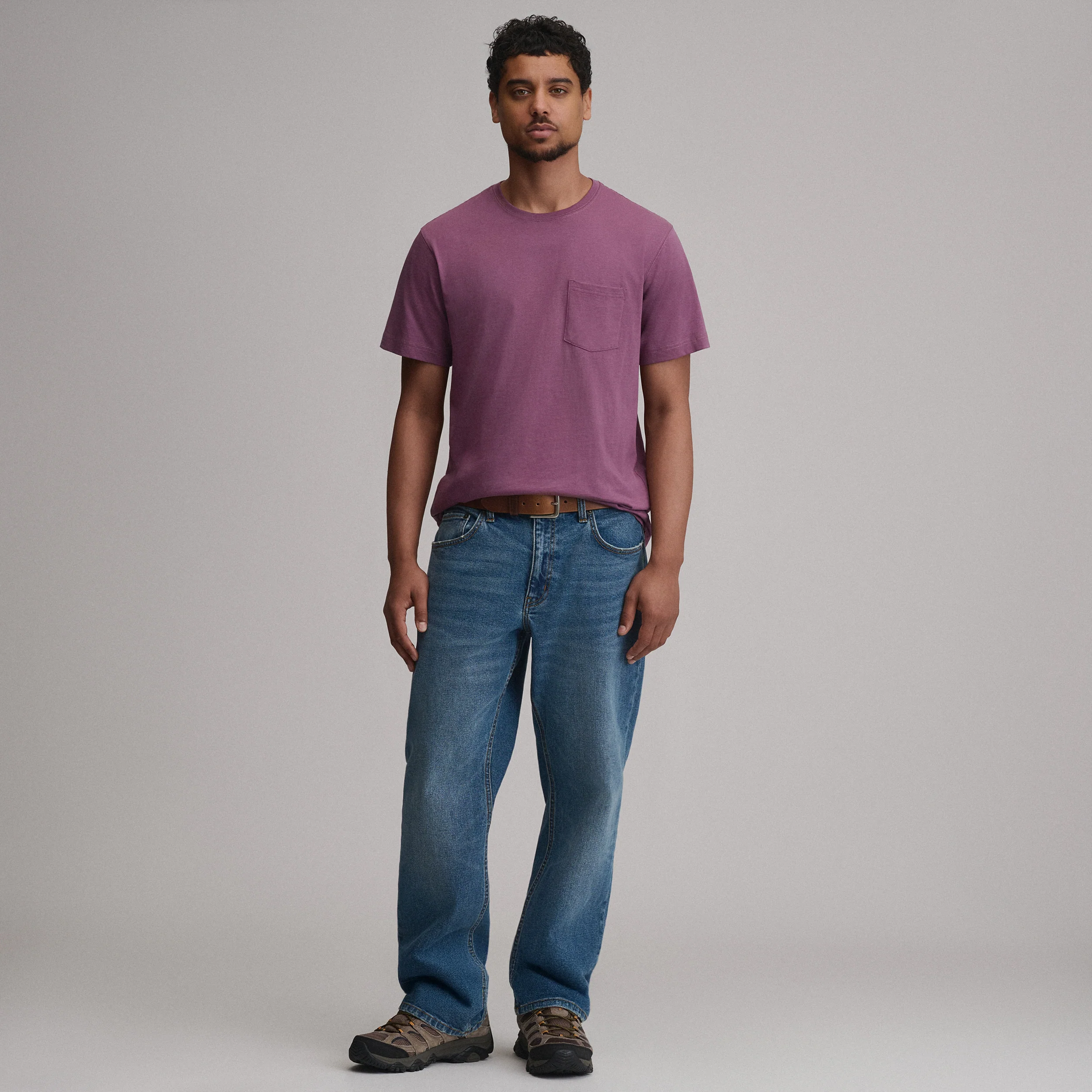 Men's Legend Wash 100% Cotton Short-Sleeve Pocket T-Shirt