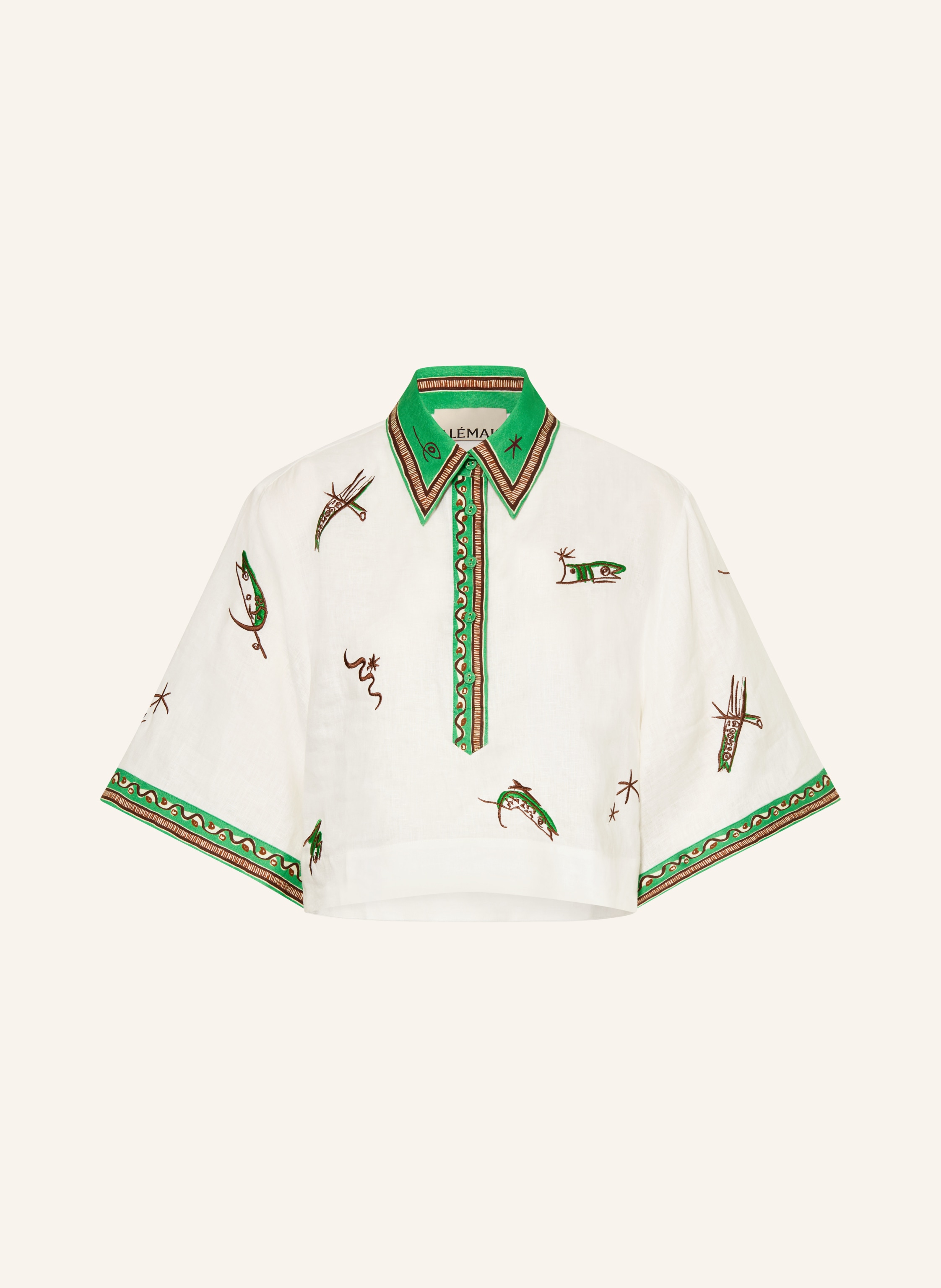 ALÉMAIS Blusenshirt WANDA aus Leinen