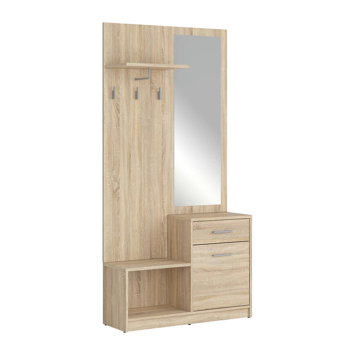 - Meuble entrée stratifiés naturel