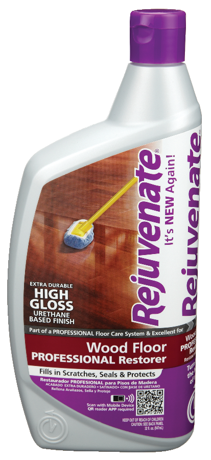 Rejuvenate High Gloss Finish Wood Floor Restorer, 946-mL