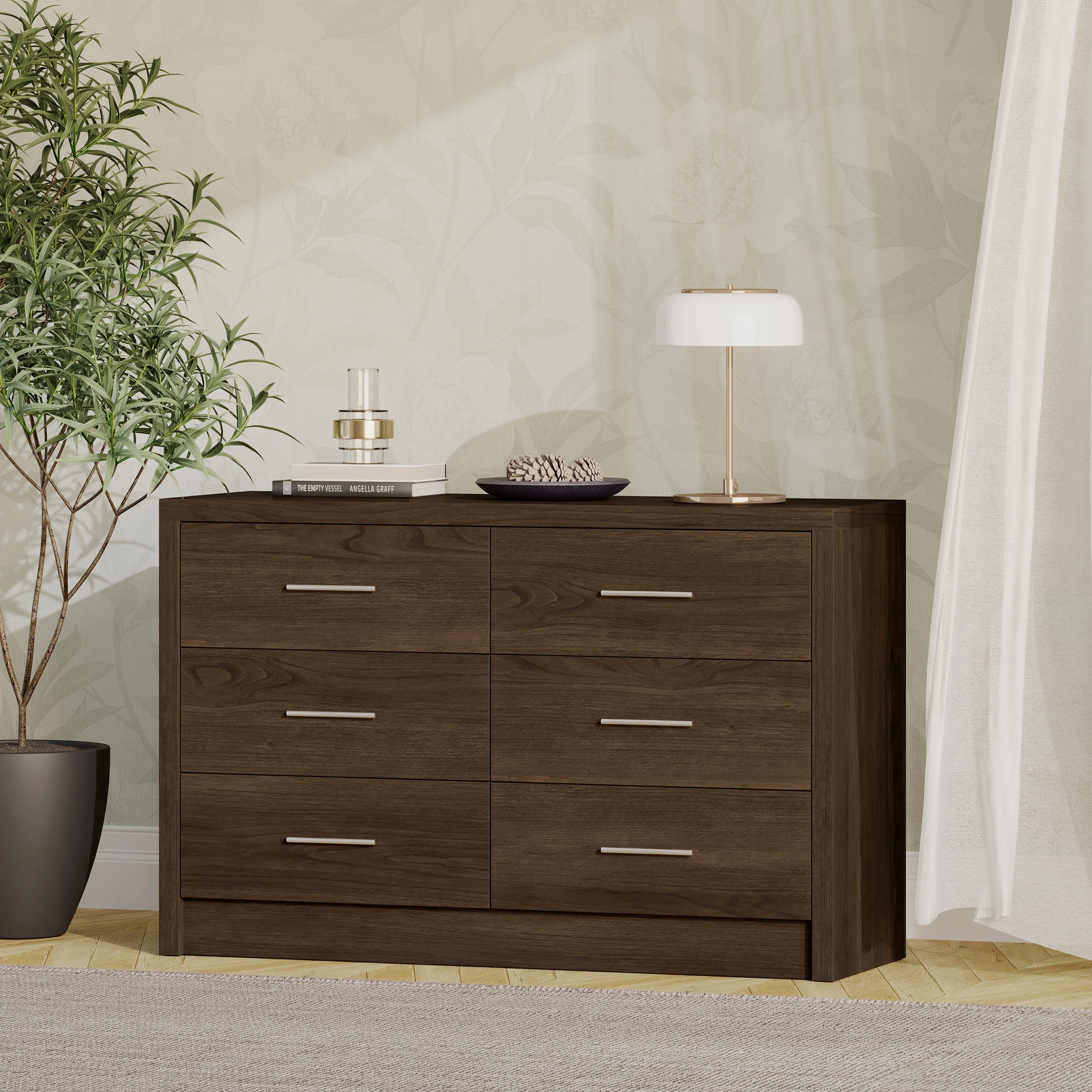 Berrett 6 Drawer Double Dresser by Christopher Knight Home