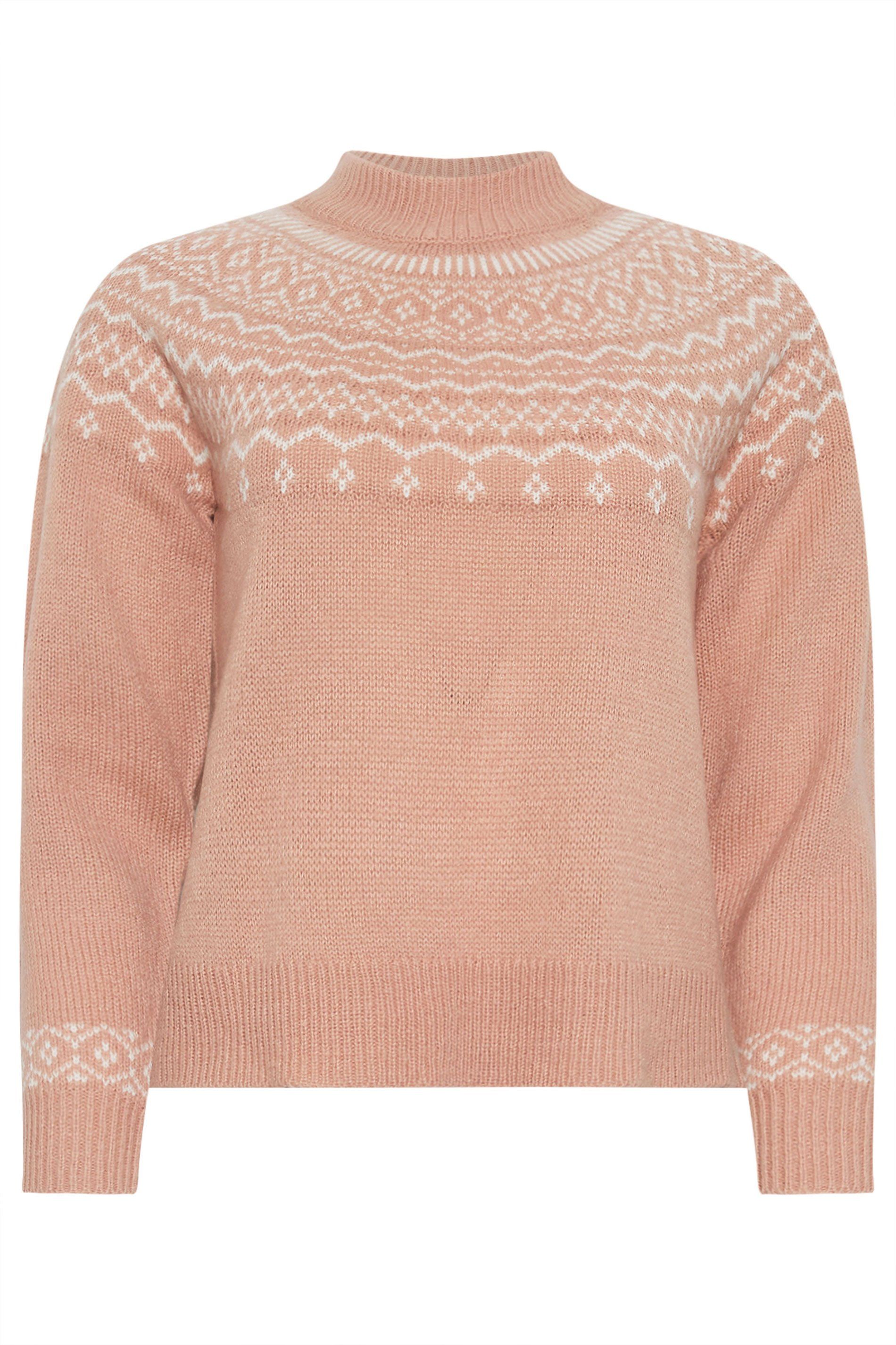 M&Co Petite Fairisle Knit Jumper