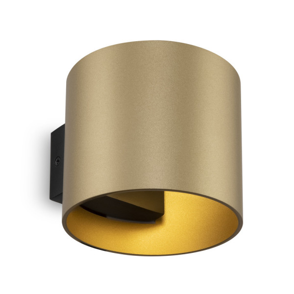 Kinkiet mosiężno-złoty ROND 1xG9x50W wym:8,8x10x10cm IP20 Maytoni