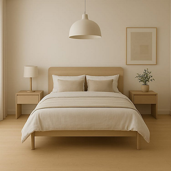 Parquet contrecollé Chêne naturel - Lame droite - Huilé - Lissé Doux - 2130x145x14mm
