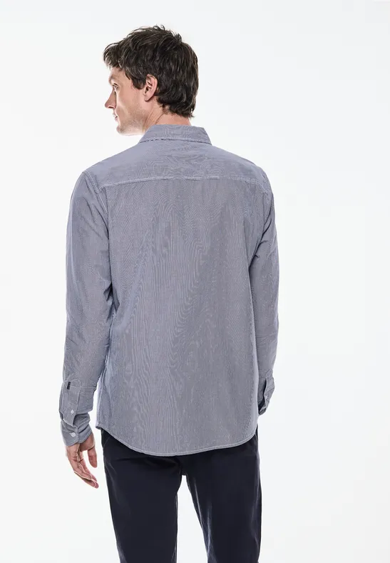 Yarn Dyed Streifen Hemd