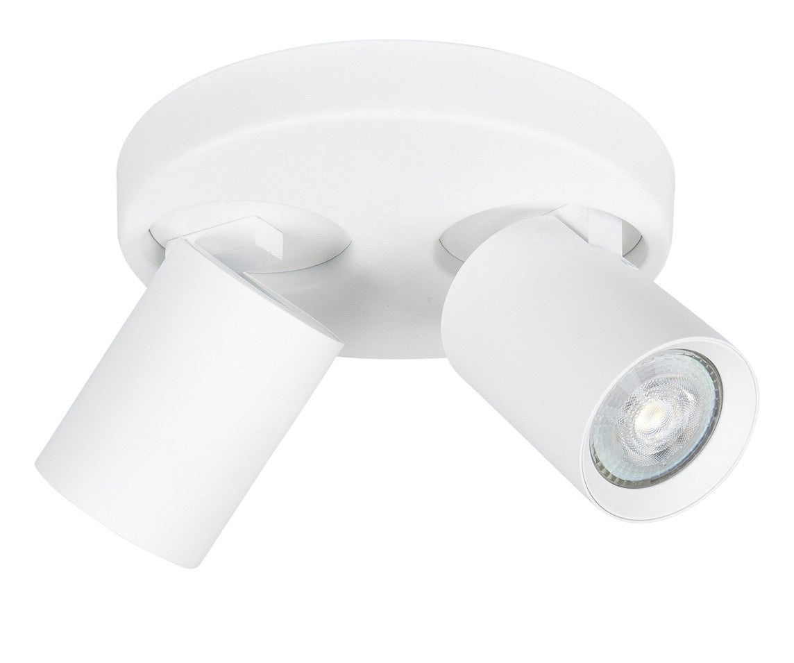 Highlight spot Oliver - 2 lichts - 17 x 13  cm - wit