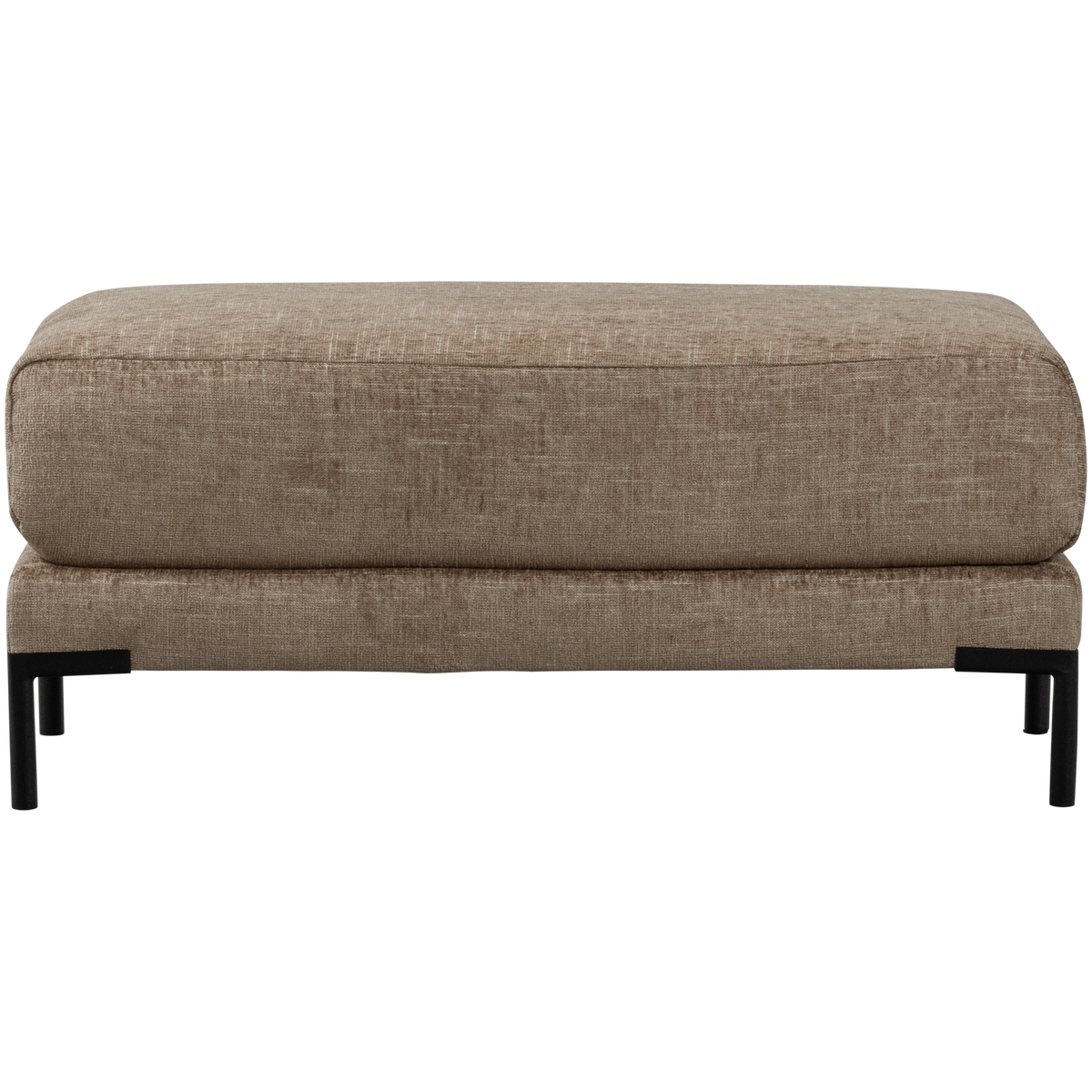 vtwonen poef Couple - Polyester - Mud Melange - 44x50x100