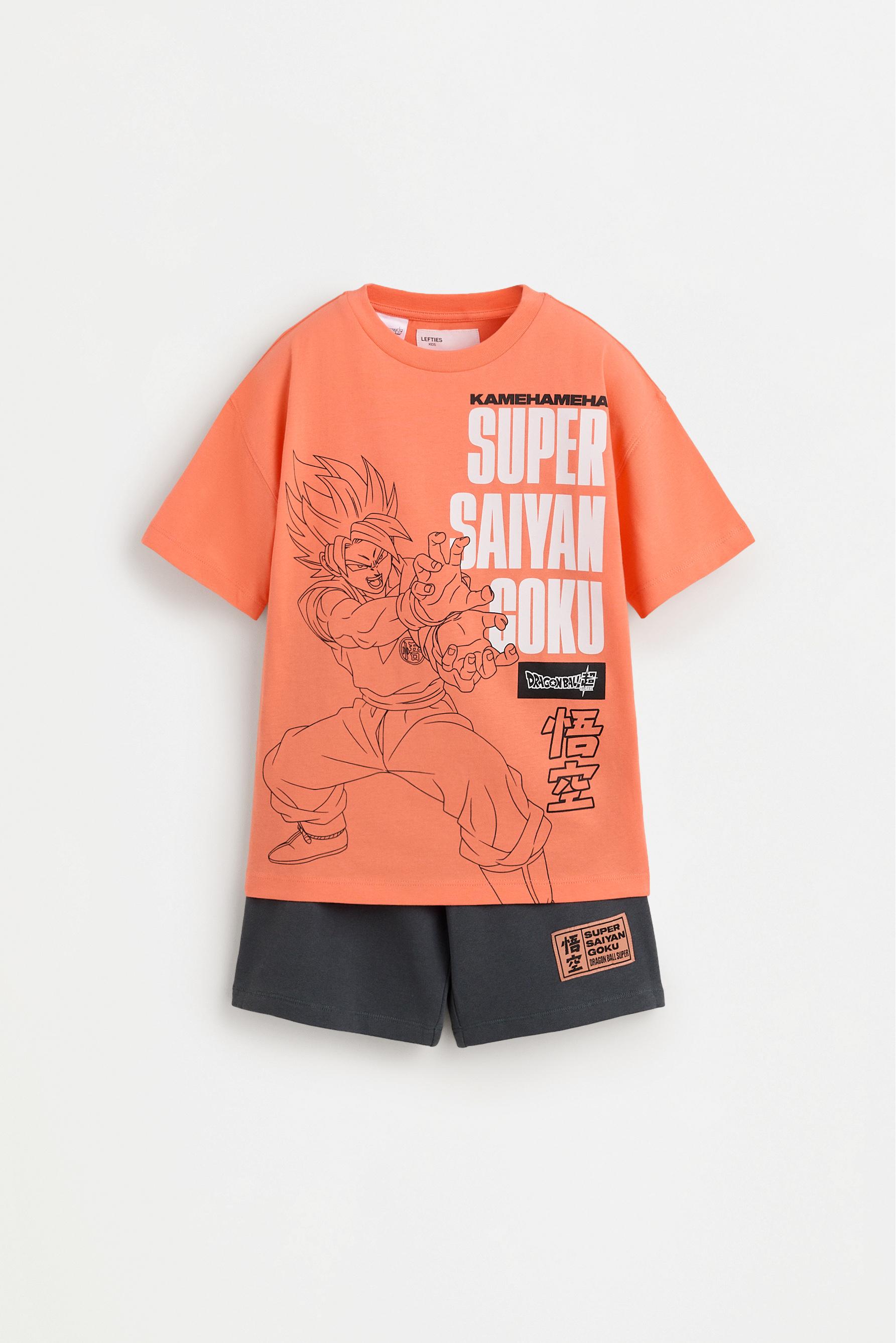 Set Goku Dragon Ball ©Bird Studio camiseta y bermuda