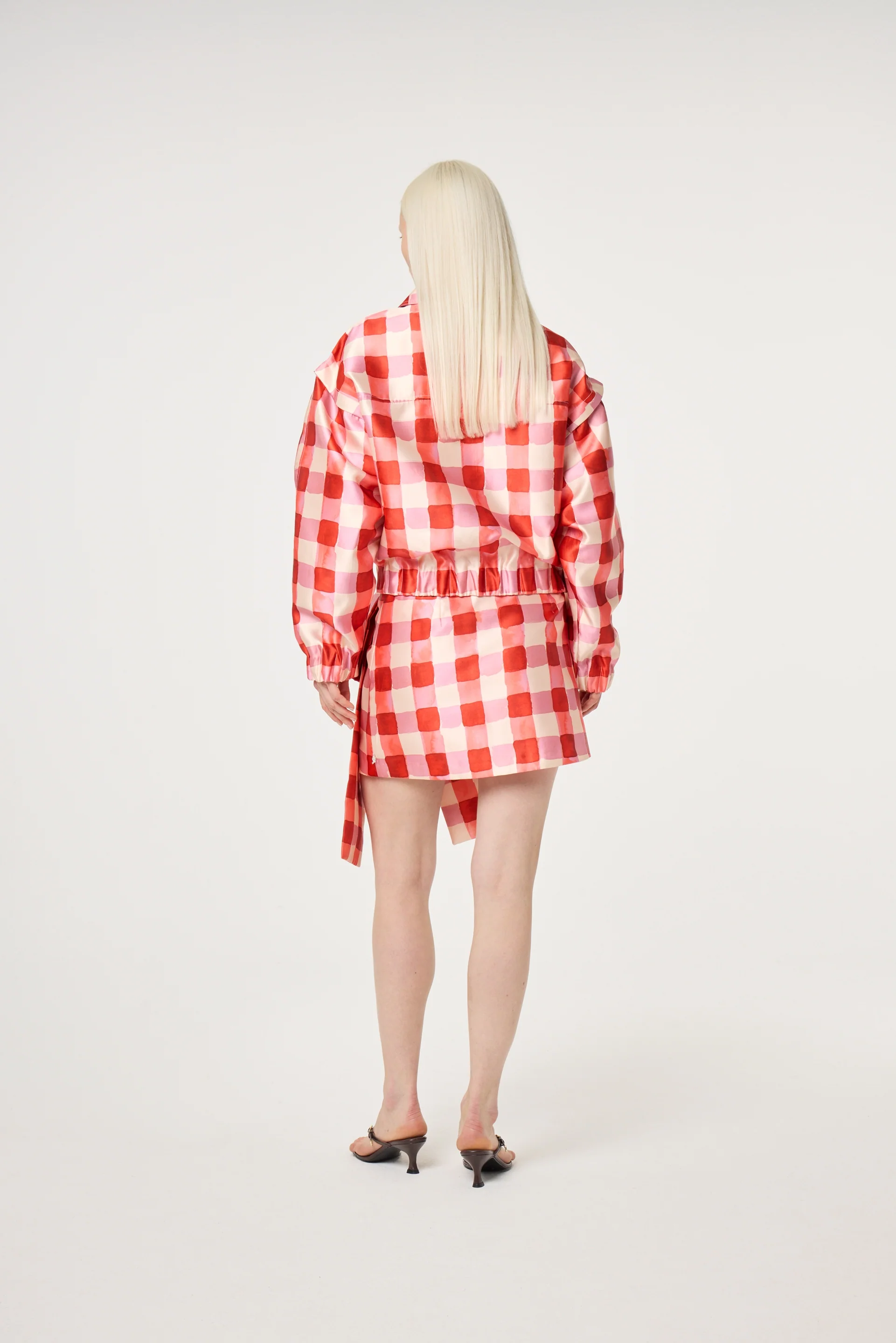 Jay Jacket | Tangerine Tango/Cosy White