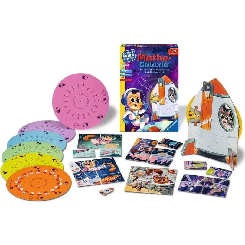 Kinderspiel Mathe-Galaxie
