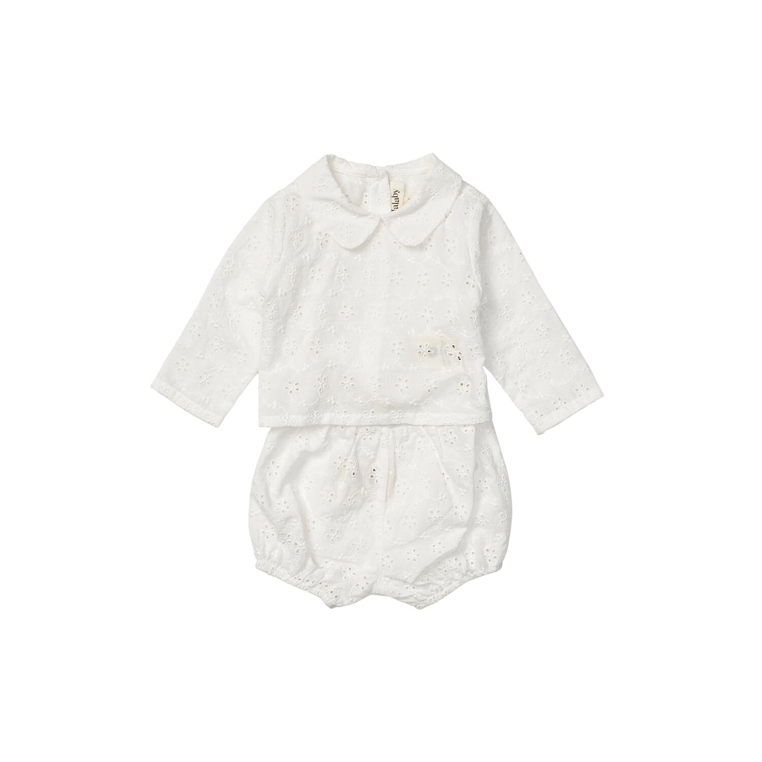 Vilja Set, broderie anglaise