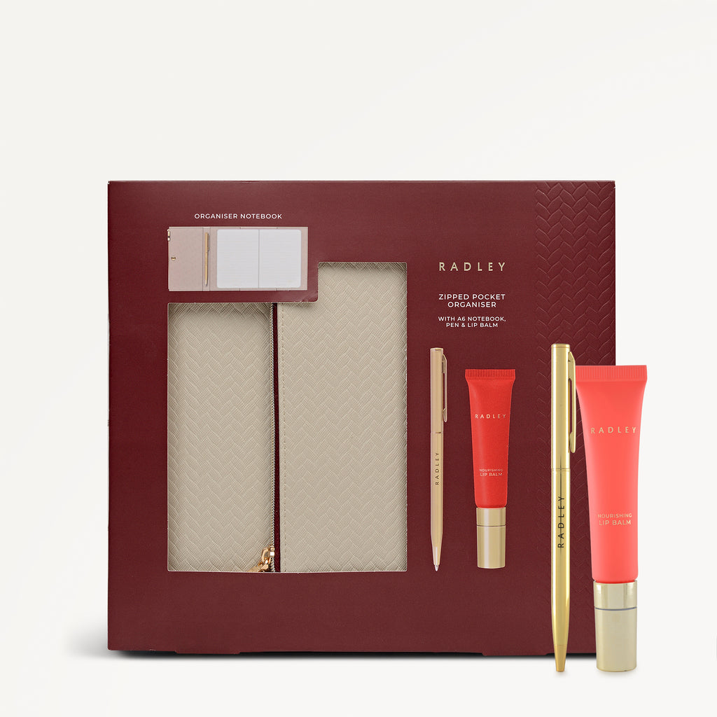 Radley Beauty - Notebook Pen & Lip Balm