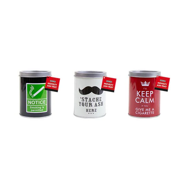 Redflame Novelty Metal Ashtray