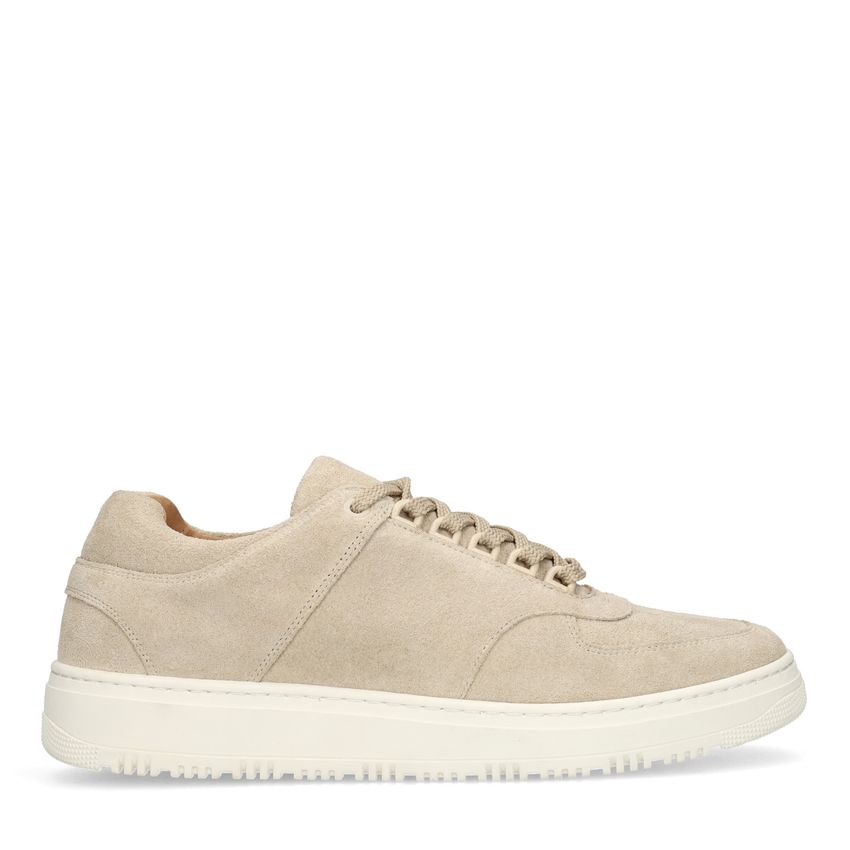 Manfield Beige suède sneakers