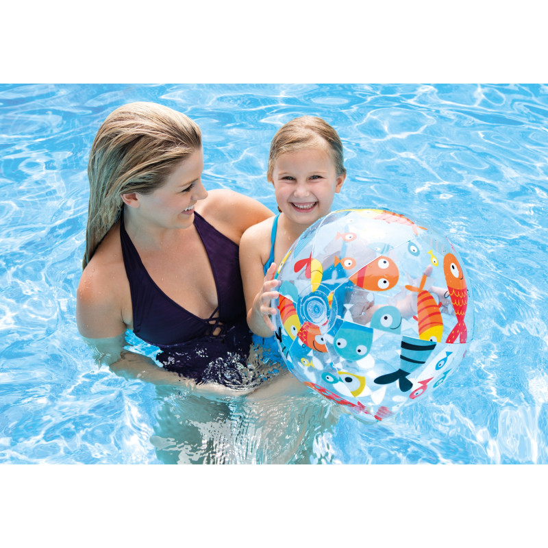 Ballon de plage à motifs 51 cm INTEX