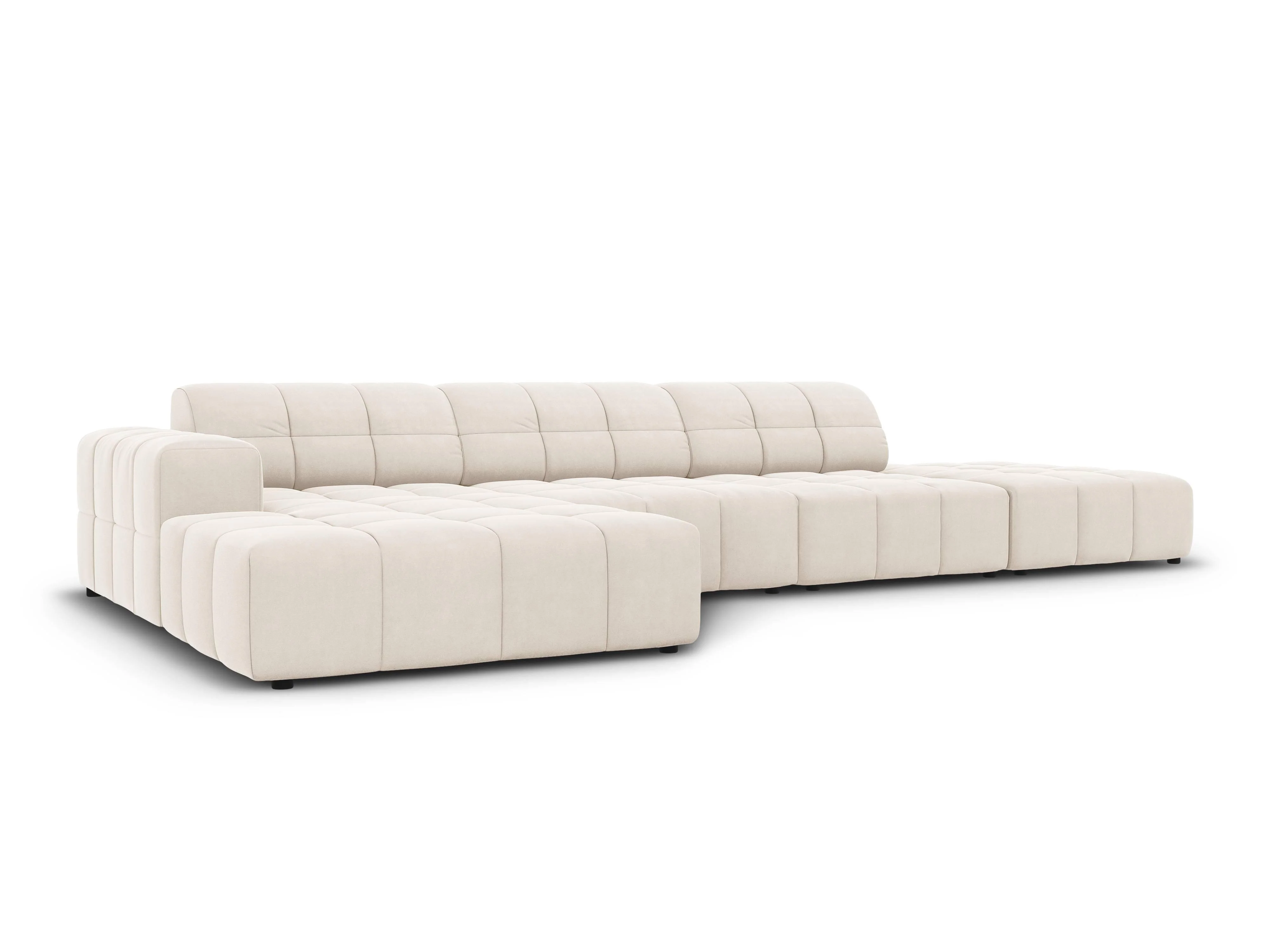 Hoekbank Chicago links velvet