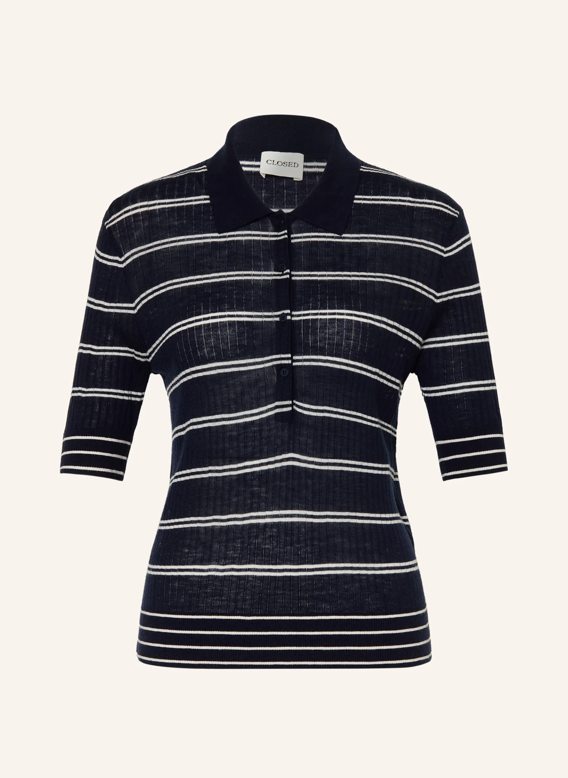 CLOSED Strick-Poloshirt