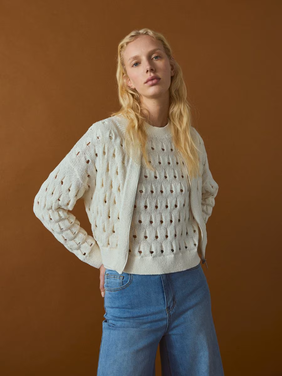 Openwork Vest